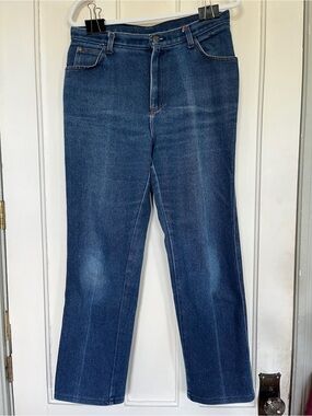Cap Ferrat | Vintage Straight Leg Dark Wash Jeans | Size 31x29